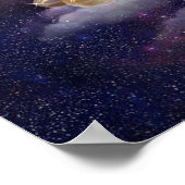 Für Leos und Katzen Poster (Ecke)