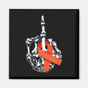 Für Leukämie Krebs Mittelfinger Leukämie Krebs Magnet