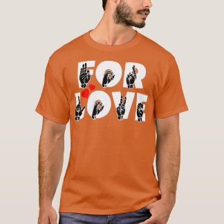 Für LIEBE und ASL-Sprachdesign 1 T-Shirt