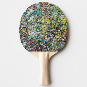 Für Liebhaber von abstrakter Kunstgestaltung Tischtennis Schläger
