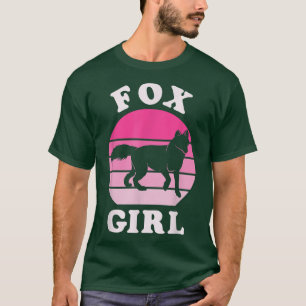 Für Lover Girl Foes Girl I like Foes Pink Vintag S T-Shirt