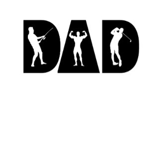 Für mächtige Väter, die gerne Fisch und Golf Light T-Shirt