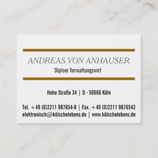 Für Makler & Immobilienexperten Visitenkarte (Rückseite)