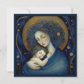 Für Mama am Muttertag. Mutter- und Tochterkarte Dankeskarte (Vorderseite)