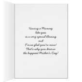 Für Mama am Muttertag. Sweet Teddy Bear (Innen (Rechts))