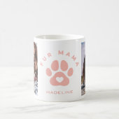 Fur Mama Hund Foto Collage Kaffeebecher Tasse Cup (Mittel)