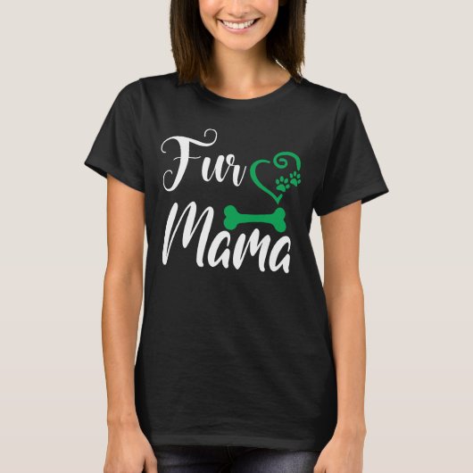 FUR MAMA, Hundepuff T-Shirt (Vorderseite)