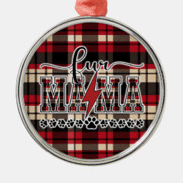 Fur Mama Kariert Ornament Aus Metall