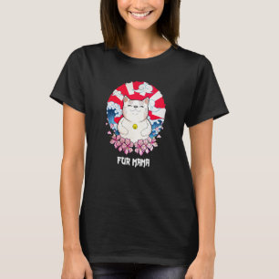 Für Mama Katze Tier Meme Kätzchen Tier Wortspiel K T-Shirt