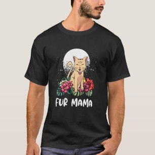 Für Mama Katze Tier Meme Kätzchen Tier Wortspiel K T-Shirt
