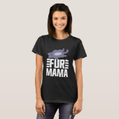 Für Mama Katzenmutter T-Shirt (Vorne ganz)