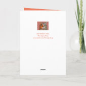 Für Mamas Babyziege Geburtstagskarte Karte (Rückseite)