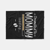 Für Mami bestimmt - 1. Schwangerschaftsbericht für Fleecedecke (Vorderseite (Horizontal))