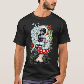 Für Männer Alice in Zombie Land - Schmokin' Katze T-Shirt