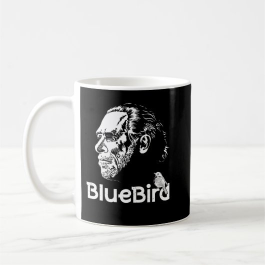 Für Männer Charles Bukowski Grafik für Fans Kaffeetasse (Links)