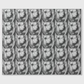 Für Männer Elegantes Original Männliches Modell Geschenkpapier (Flach)