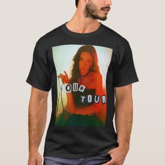 Für Männer Frauen Sour Tour Olivia Rodrigo Inspiri T-Shirt