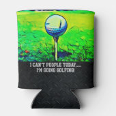 Für Männer maßgeschneidertes Golfspiel Geburtstags Dosenkühler (Rückseite)