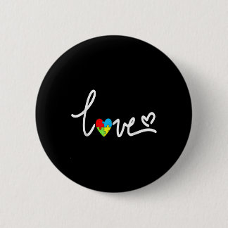 Für Männer Sensibilisierung für Autismus T-Shirt P Button