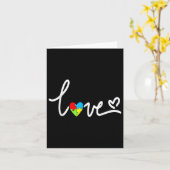 Für Männer Sensibilisierung für Autismus T-Shirt P Karte (Gelbe Blume)