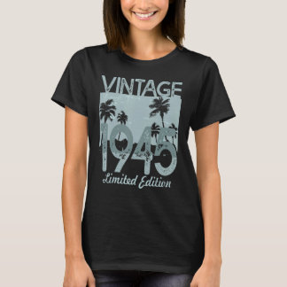 für Männer und Frauen Geboren im oder Vintag 1945 T-Shirt