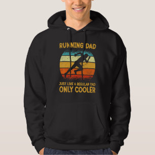 Für Männer Vater Marathon Runner Coach Marathonläu Hoodie
