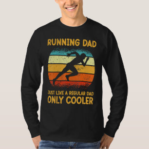 Für Männer Vater Marathon Runner Coach Marathonläu T-Shirt