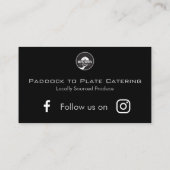 Für Mary Visitenkarte (Rückseite)