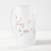 Für Mattiertes Glas fallen Mattglas Bierglas (Vorderseite Links)