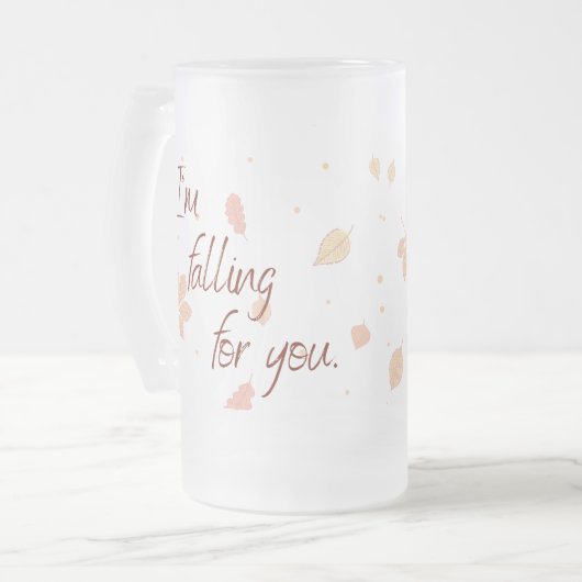 Für Mattiertes Glas fallen Mattglas Bierglas (Vorderseite Links)