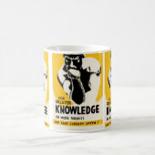 Für mehr Wissen Kaffeetasse (Mittel)