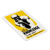 Für mehr Wissen Magnet (Rechte Seite)