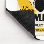 Für mehr Wissen Mousepad (Ecke)