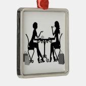 FÜR MEIN ***BESTES FREUND*** ODER ***SISTER*** ORNAMENT AUS METALL (Rechts)