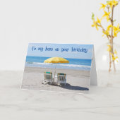 **FÜR MEIN BOSS*** VERDIENT MAN EINEN "GROSSEN BLI KARTE (Gelbe Blume)