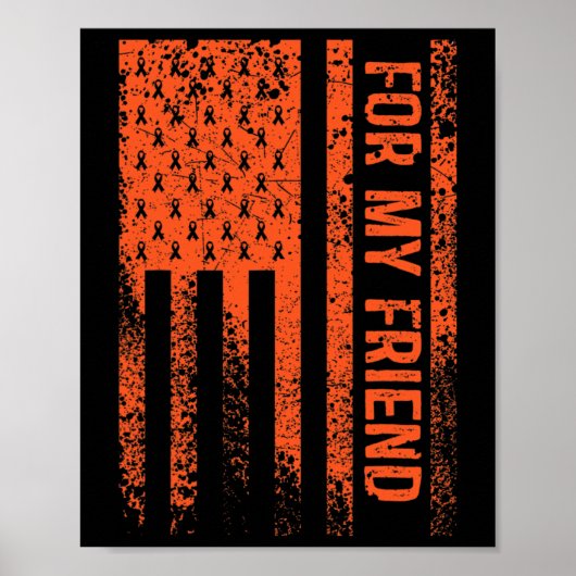 Für mein Freund RSD CRPS Awareness Poster (Vorne)