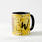 Für mein Gesangsgedicht Geschenk (Name & Monogramm Tasse (VorderseiteRechts)