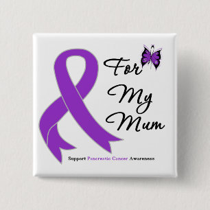 Für mein Mama-Bauchspeicheldrüsenkrebs-Bewusstse Button