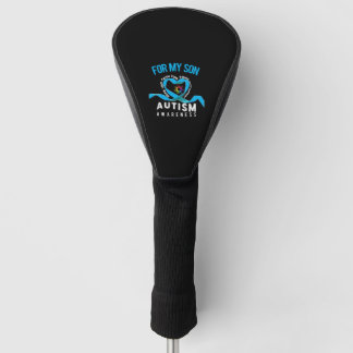 Für mein Sohn-Autismus-Bewusstsein Golf Headcover