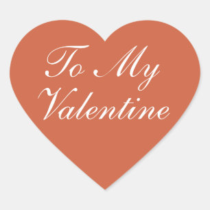 Für mein Valentinsherz Herz-Aufkleber
