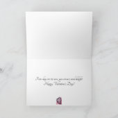 Für meine besondere Tochter, anpassbare Valentine Karte (Innenseite)