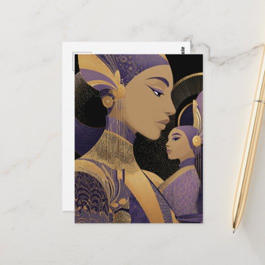 FÜR MEINE DAUGHTER #1 POSTKARTE (Vorderseite/Rückseite Beispiel)