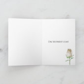 Für meine Ehefrau zum Muttertag Moderne, Eleganz, Karte (Innenseite)