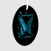 Für meine Enkelin Ornament (Vorderseite)