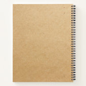 Für meine Enkelin personalisiertes Notizbuch (Rückseite)