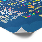 Für meine Enkelin Poster (Ecke)