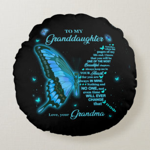 Für meine Enkelin Rundes Kissen