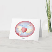 *Für meine Freunde mit Liebe* Karte (Rückseite)