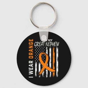 Für meine "Great Nephew Leukämie Cancer Awareness Schlüsselanhänger