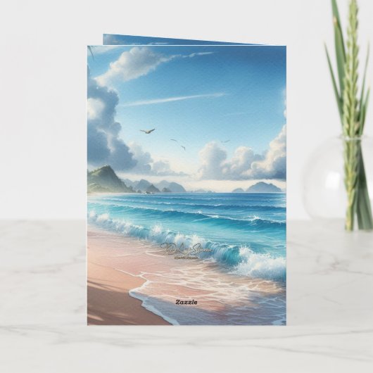 Für meine Jubiläumsgrusskarte Dankeskarte (Rückseite)